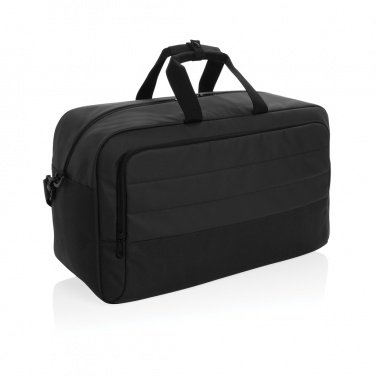 Logo trade advertising product photo of: Armond AWARE™ RPET weekend duffel bag
