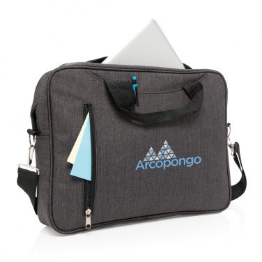 Logo trade promotional giveaway photo of: Classic 15” laptop bag