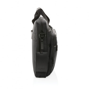 Logotrade corporate gift picture of: Swiss Peak AWARE™ RPET Voyager 15.6" laptop bag