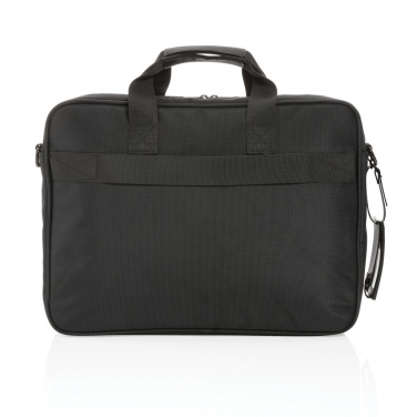 Logotrade business gift image of: Swiss Peak AWARE™ RPET Voyager 15.6" laptop bag