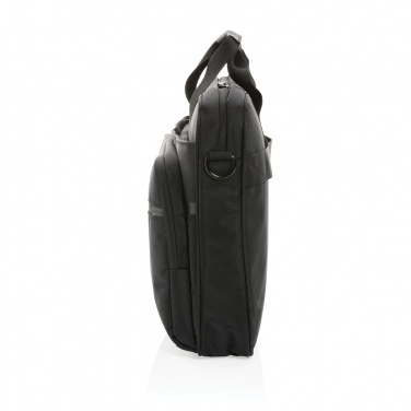 Logo trade promotional giveaways image of: Swiss Peak AWARE™ RPET Voyager 15.6" laptop bag