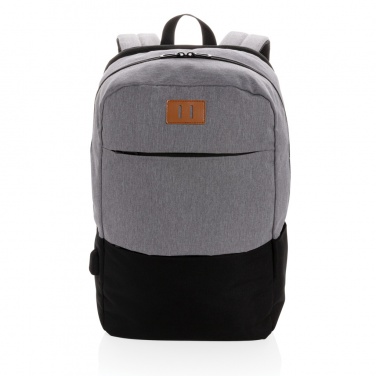 Logotrade corporate gifts photo of: Modern 15.6" USB & RFID laptop backpack PVC free