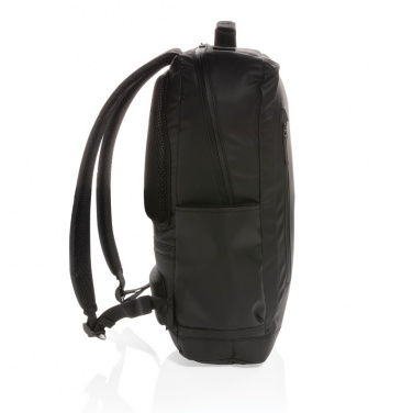 Logotrade promotional items photo of: Fashion black 15.6" laptop backpack PVC free