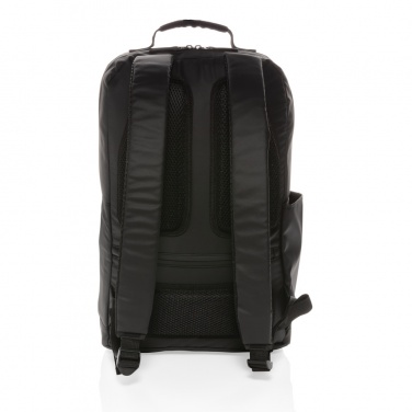 Logotrade business gifts photo of: Fashion black 15.6" laptop backpack PVC free