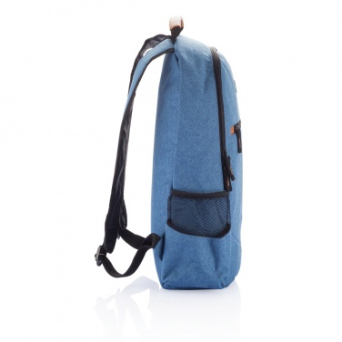 Logo trade business gifts image of: Fashion duo tone backpack