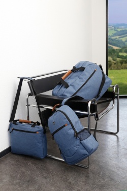 Logo trade promotional giveaway photo of: Fashion duo tone backpack