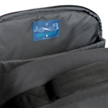 Logo trade corporate gifts picture of: Impact AWARE™ RPET anti-theft 15.6" laptop backpack