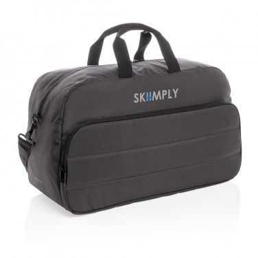 Logo trade promotional gift photo of: Impact AWARE™ RPET weekend duffel