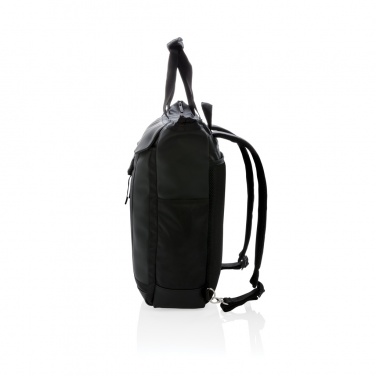 Logo trade promotional item photo of: Swiss Peak RFID 15" laptop totepack PVC free