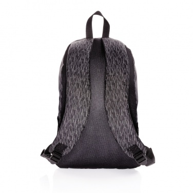Logo trade business gift photo of: AWARE™ RPET Reflective laptop backpack