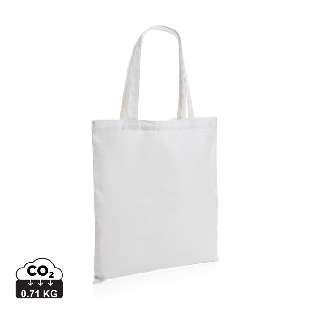 Logotrade advertising products photo of: Impact AWARE™ Recycled cotton tote 145g