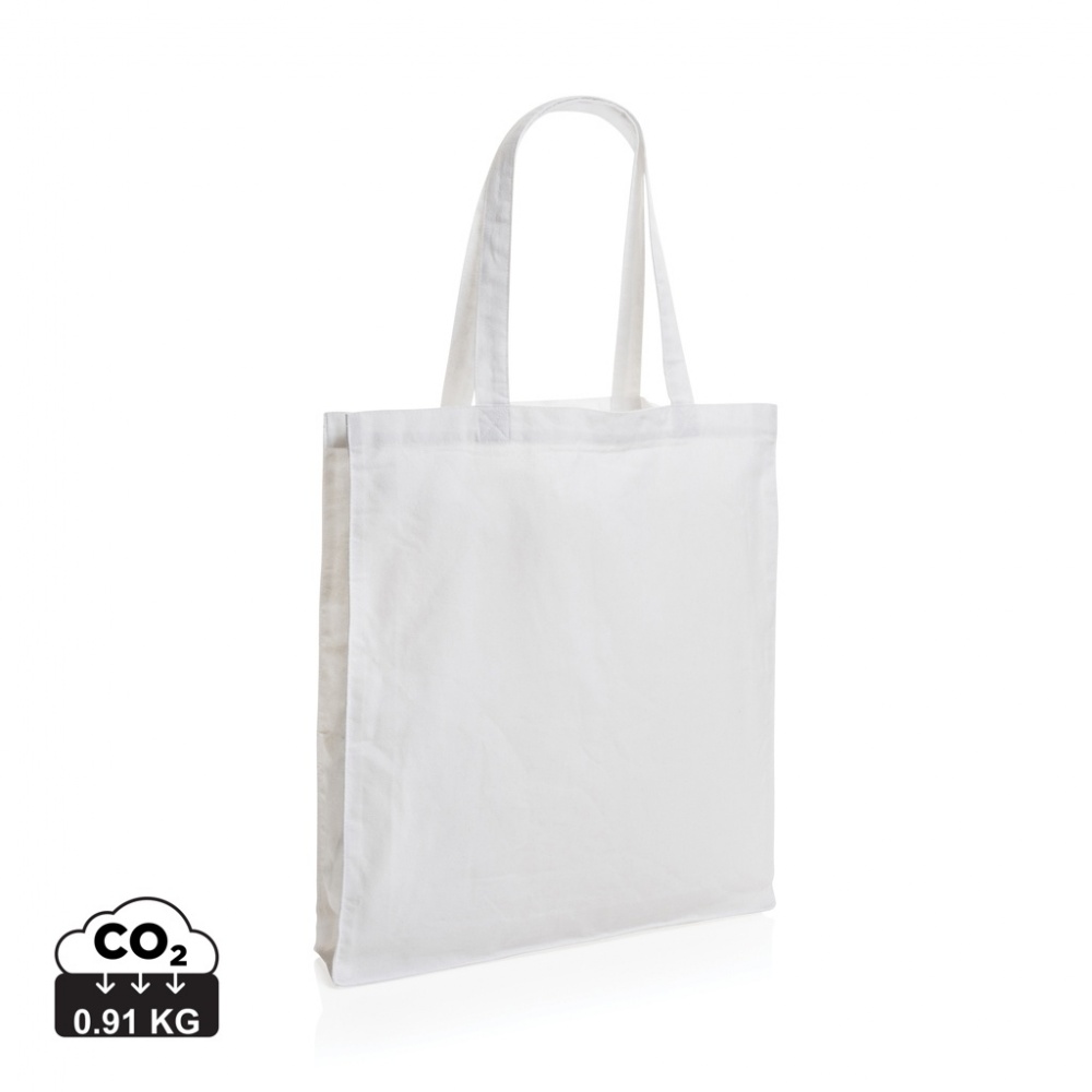 Logotrade promotional items photo of: Impact AWARE™ Recycled cotton tote w/bottom 145g