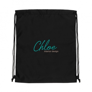 Logo trade promotional gifts picture of: Impact AWARE™ RPET 190T drawstring bag
