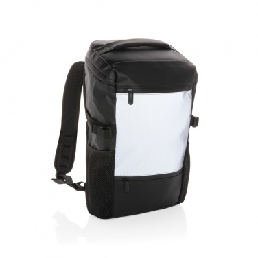 Logotrade promotional giveaways photo of: PU high visibility easy access 15.6" laptop backpack