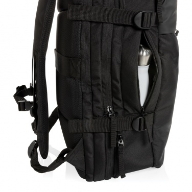 Logotrade promotional merchandise image of: Swiss Peak AWARE™ RPET 15.6' expandable weekend backpack