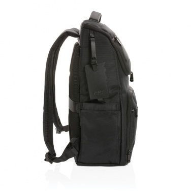 Logo trade promotional products picture of: Swiss Peak AWARE™ RPET Voyager 15.6" laptop backpack
