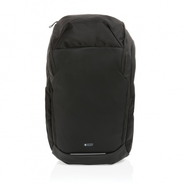 Logo trade advertising products picture of: Swiss Peak AWARE™ RPET 15.6 inch business backpack