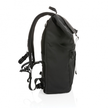 Logo trade promotional giveaways image of: Impact AWARE™ RPET water resistant 15.6" laptop backpack