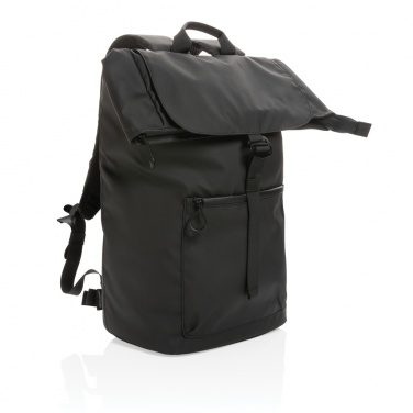 Logotrade promotional gift image of: Impact AWARE™ RPET water resistant 15.6" laptop backpack