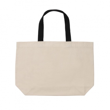 Logo trade promotional merchandise image of: Impact Aware™ 240 gsm rcanvas large tote undyed