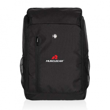 Logotrade corporate gifts photo of: Swiss Peak AWARE™ easy access 15.6'' laptop backpack