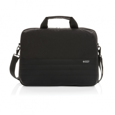 Logo trade promotional product photo of: Swiss Peak AWARE™ RFID 15.6'' laptop bag