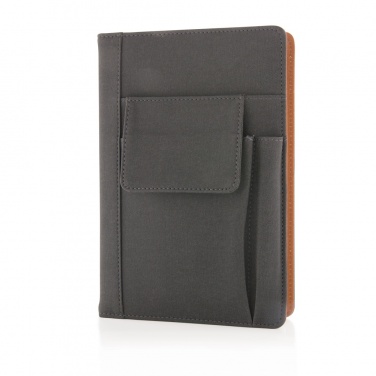 Logotrade promotional product picture of: Notebook with phone pocket