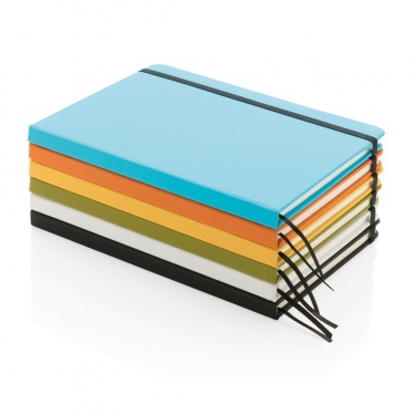 Logo trade promotional merchandise photo of: Standard hardcover PU notebook A5