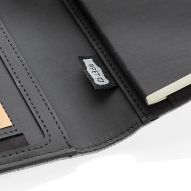 Logotrade promotional items photo of: Air 5W wireless charging notebook with 5000mAh powerbank