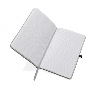 Logotrade promotional product image of: Recycled leather hardcover notebook A5
