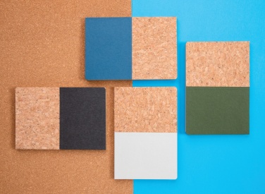 Logotrade promotional products photo of: A5 cork & kraft notebook