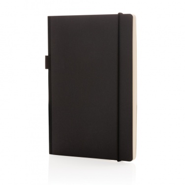Logo trade promotional items picture of: A5 deluxe kraft hardcover notebook