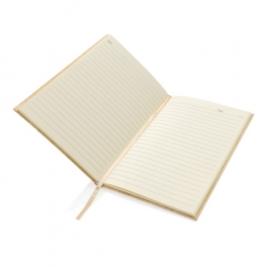 Logotrade promotional gift picture of: Kavana wood print A5 notebook