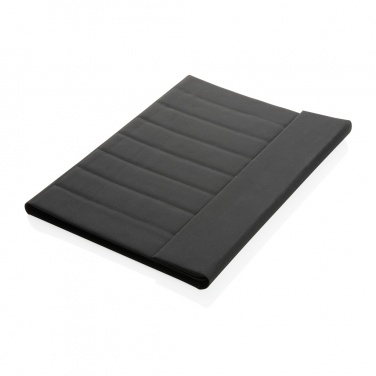 Logo trade promotional giveaways image of: Impact Aware™ A4 portfolio with magnetic closure