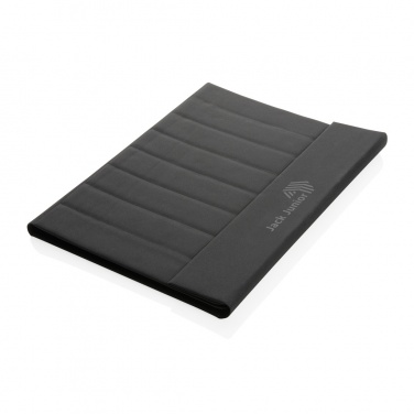 Logo trade promotional gifts picture of: Impact Aware™ A4 portfolio with magnetic closure