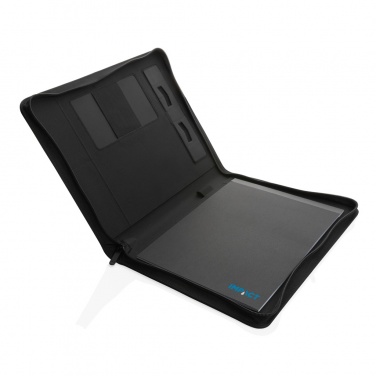 Logotrade promotional merchandise photo of: Impact Aware™ deluxe 300D tech portfolio with zipper