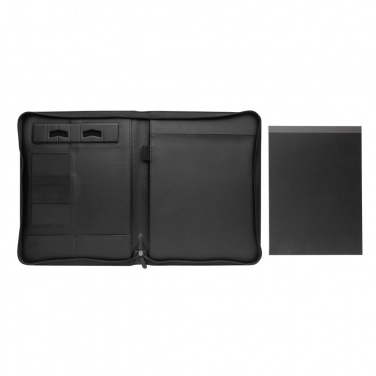 Logotrade promotional gift picture of: RCS rPU deluxe tech portfolio with zipper