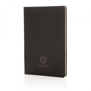 Logo trade promotional giveaway photo of: A5 hardcover notebook