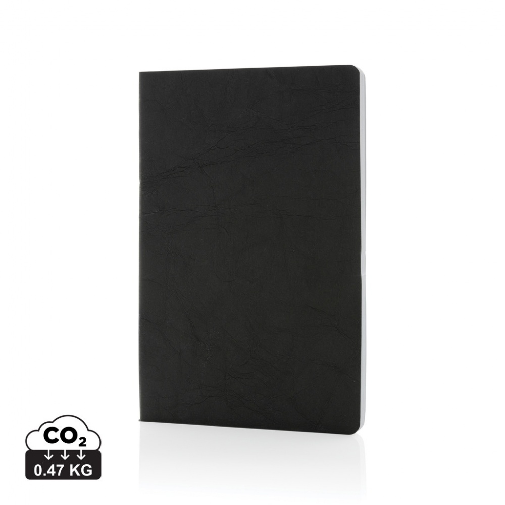 Logotrade corporate gifts photo of: Salton A5 GRS certified recycled paper notebook