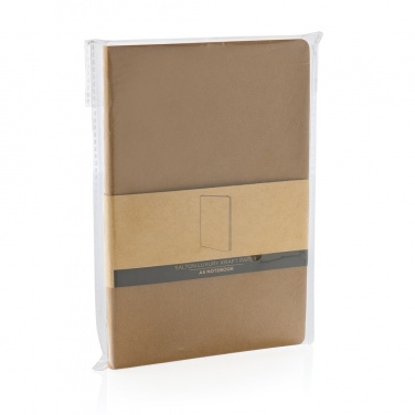 Logotrade promotional product picture of: Salton A5 GRS certified recycled paper notebook