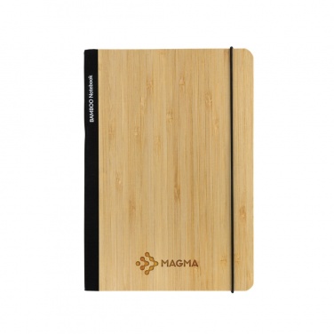 Logo trade advertising products picture of: Scribe bamboo A5 Notebook