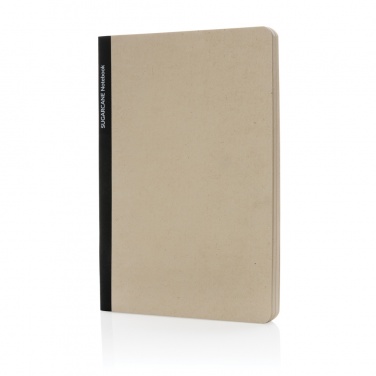 Logo trade promotional gifts image of: Stylo Sugarcane paper A5 Notebook