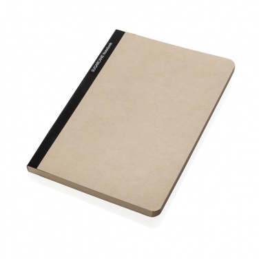 Logo trade corporate gifts picture of: Stylo Sugarcane paper A5 Notebook