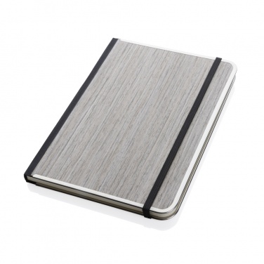 Logotrade promotional merchandise photo of: Treeline A5 wooden cover deluxe notebook