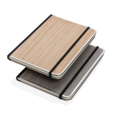 Logotrade business gifts photo of: Treeline A5 wooden cover deluxe notebook