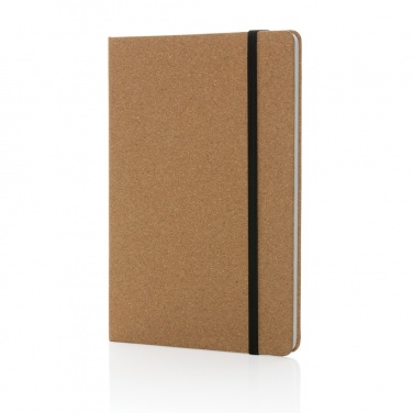 Logo trade advertising products picture of: Stoneleaf A5 cork and stonepaper notebook