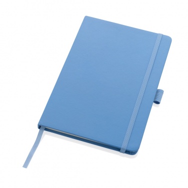 Logo trade promotional merchandise photo of: Sam A5 RCS certified bonded leather classic notebook