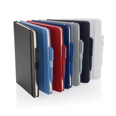 Logotrade promotional giveaways photo of: Sam A5 RCS certified bonded leather classic notebook