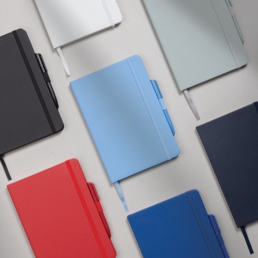 Logotrade advertising product image of: Sam A5 RCS certified bonded leather classic notebook