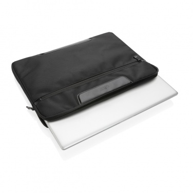 Logotrade corporate gifts photo of: Swiss Peak AWARE™ RPET Voyager 15.6" laptop sleeve
